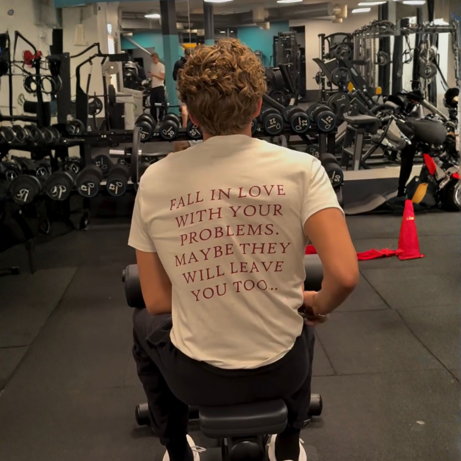 Camiseta Fall In Love With Your Problems