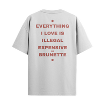 Camiseta "Everything I Love - Brunette"