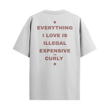 Camiseta "Everything I Love - Curly"