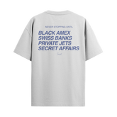 Camiseta "Never Stopping"