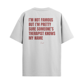 Camiseta "Therapist"